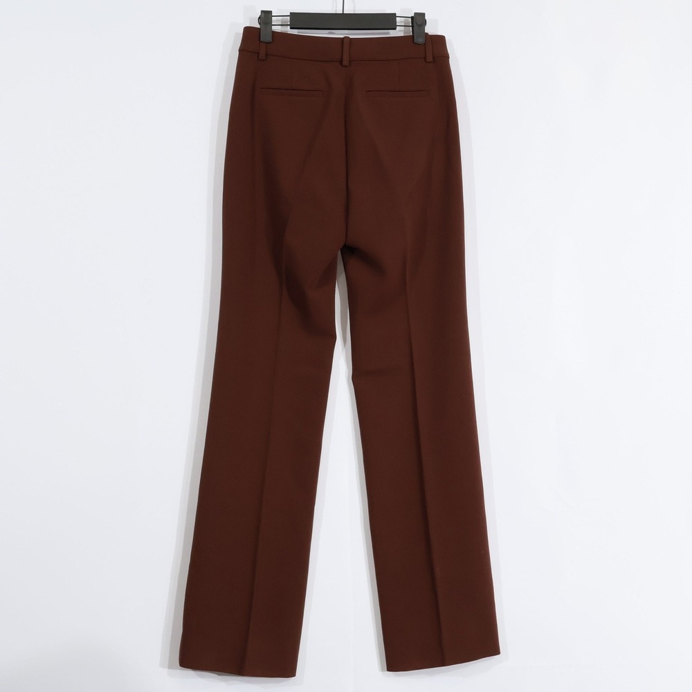 J.Crew Natalia Pant Women 2 Brown Wide Leg High Rise Four Season Stretch $158NWT - Picture 3 of 15